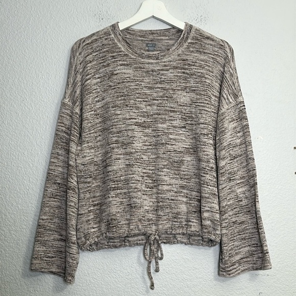 Aerie Women’s Size Small Soft Pullover Crewneck Sweater Top Flare Sleeves - Picture 1 of 9